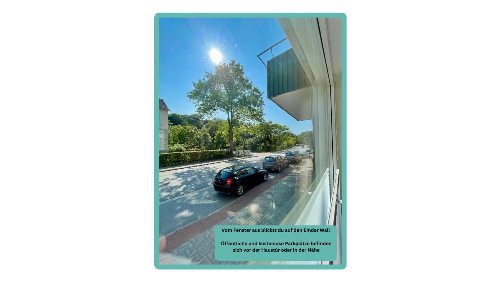 Wlan,Smart Tv,4 Betten, Zentral Emden Exteriér fotografie
